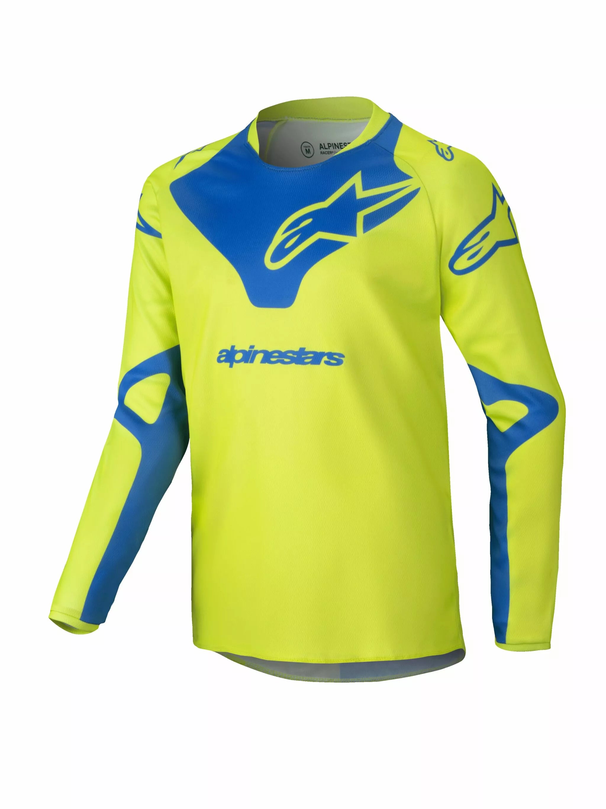 Alpinestars Youth Racer Veil Jersey Blue/Yellow