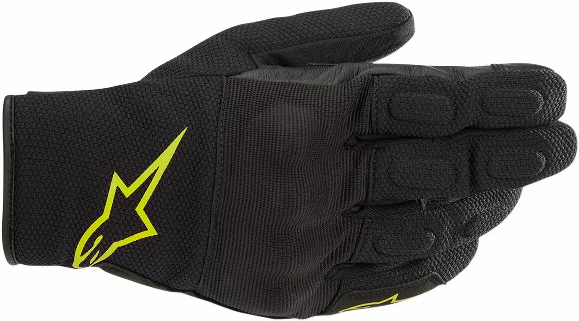 Alpinestars S-Max Drystar® Gloves Black/Fluorescent Yellow