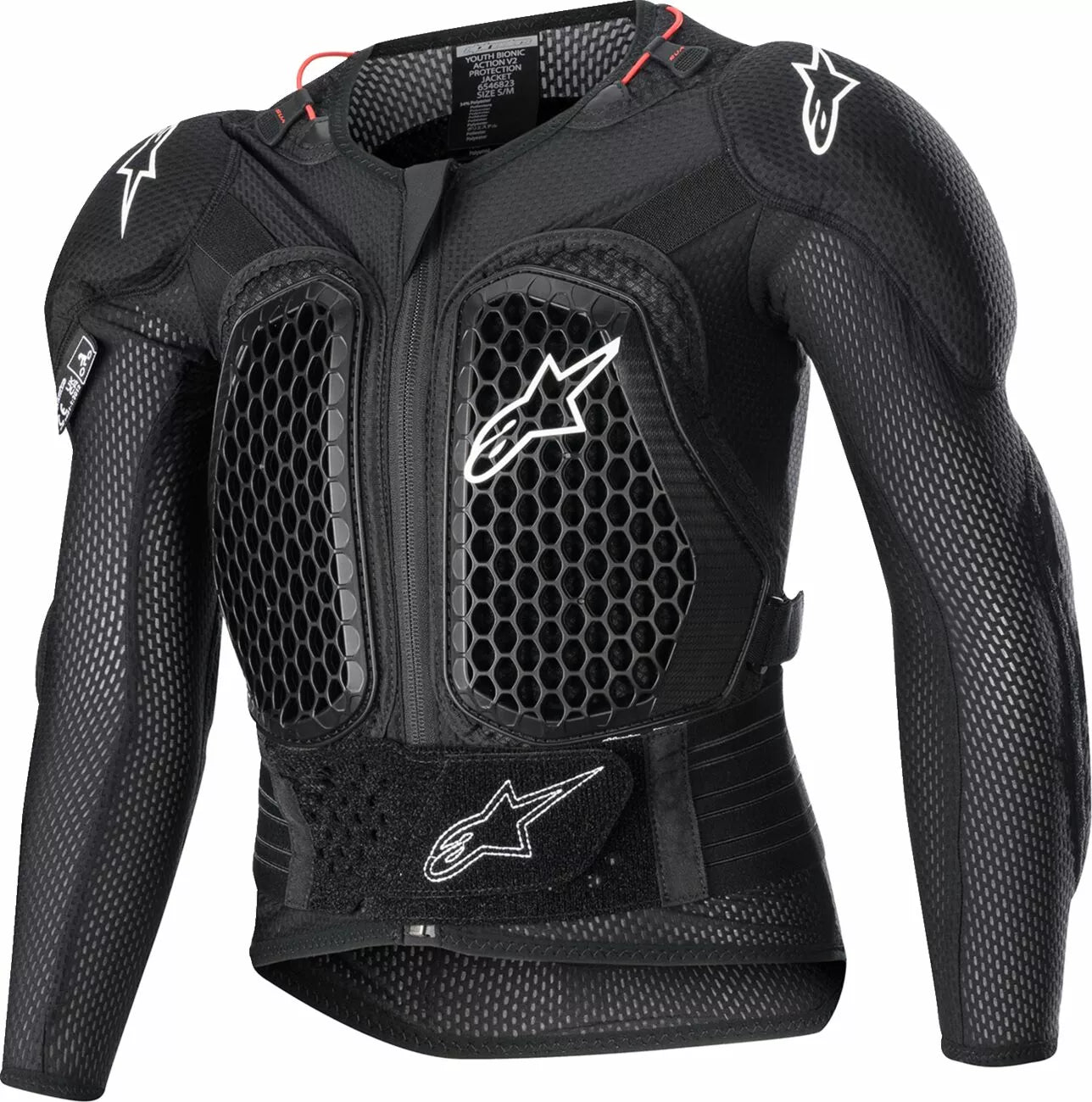 Alpinestars Youth Bionic Action V2 Protection Jacket Black