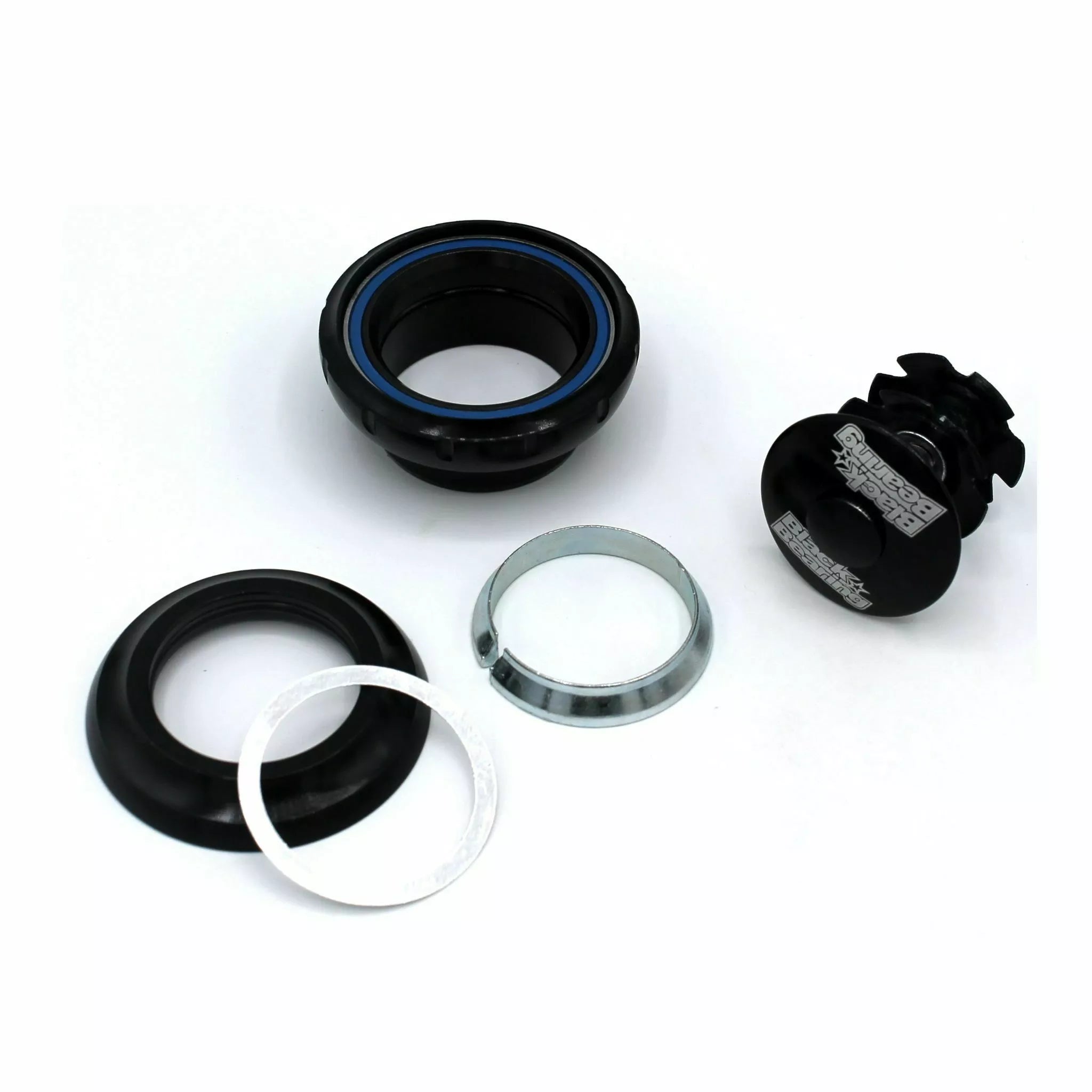 Black Bearing Headset Bearing Upper & Lower