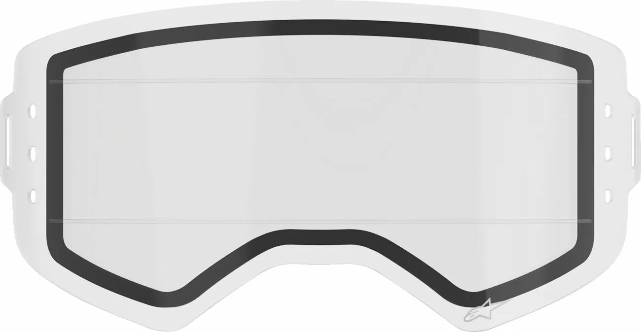 Alpinestars Goggles Supertech Roll-Off Goggle Dual Lens