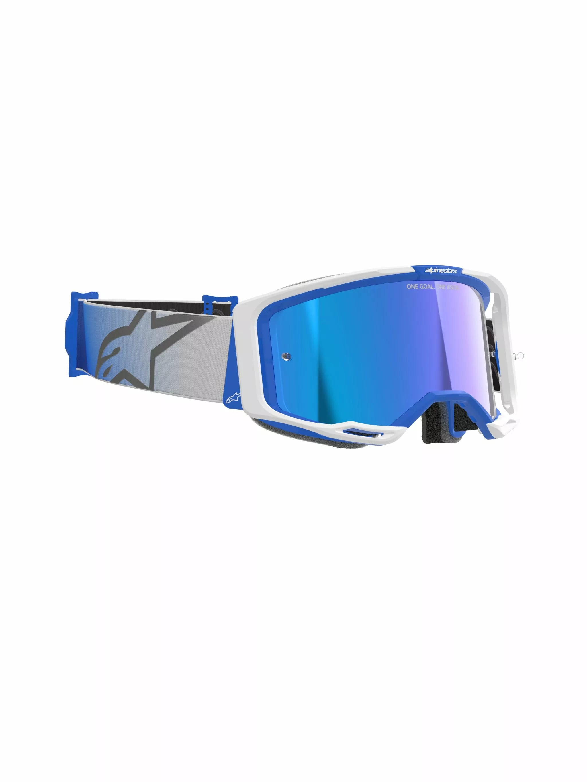 Alpinestars Goggles Vision 8 Corp Goggle Blue/Gray/White