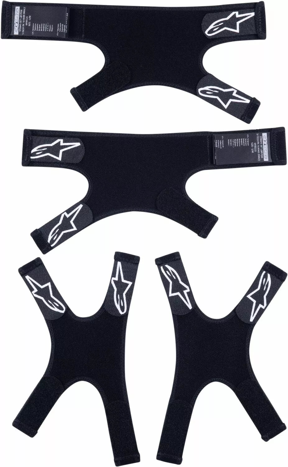 Alpinestars Rk-10 Plasma X-Strap Replacement Set Black