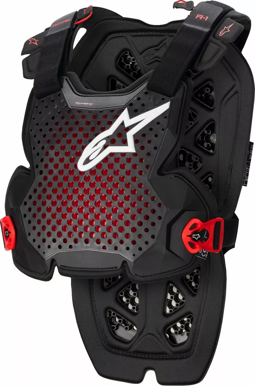 Alpinestars A-1 Pro Chest Guard Black/Gray/Red