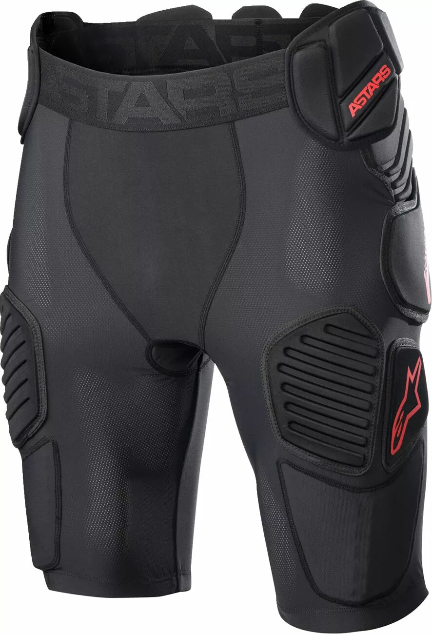 Alpinestars Bionic Pro Protection Shorts Black/Red