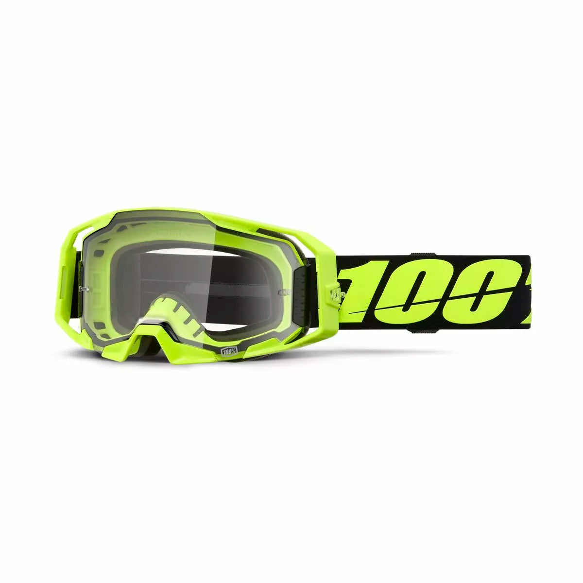 100% Armatic Goggle Black/Fluorescent Yellow