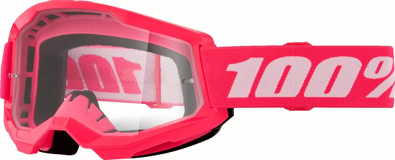 100% Strata 2 Goggle Pink