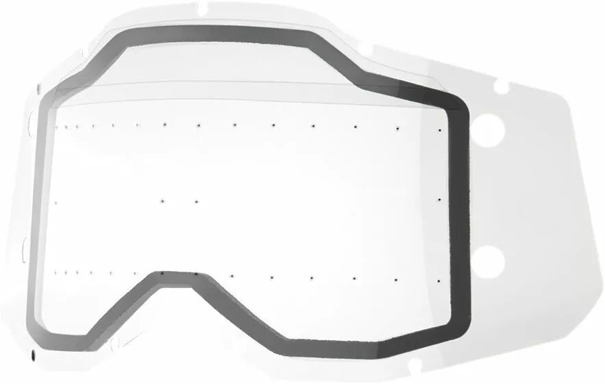 100% Accuri 2/Racecraft 2/Strata 2 Forecast Goggle Dual Lens