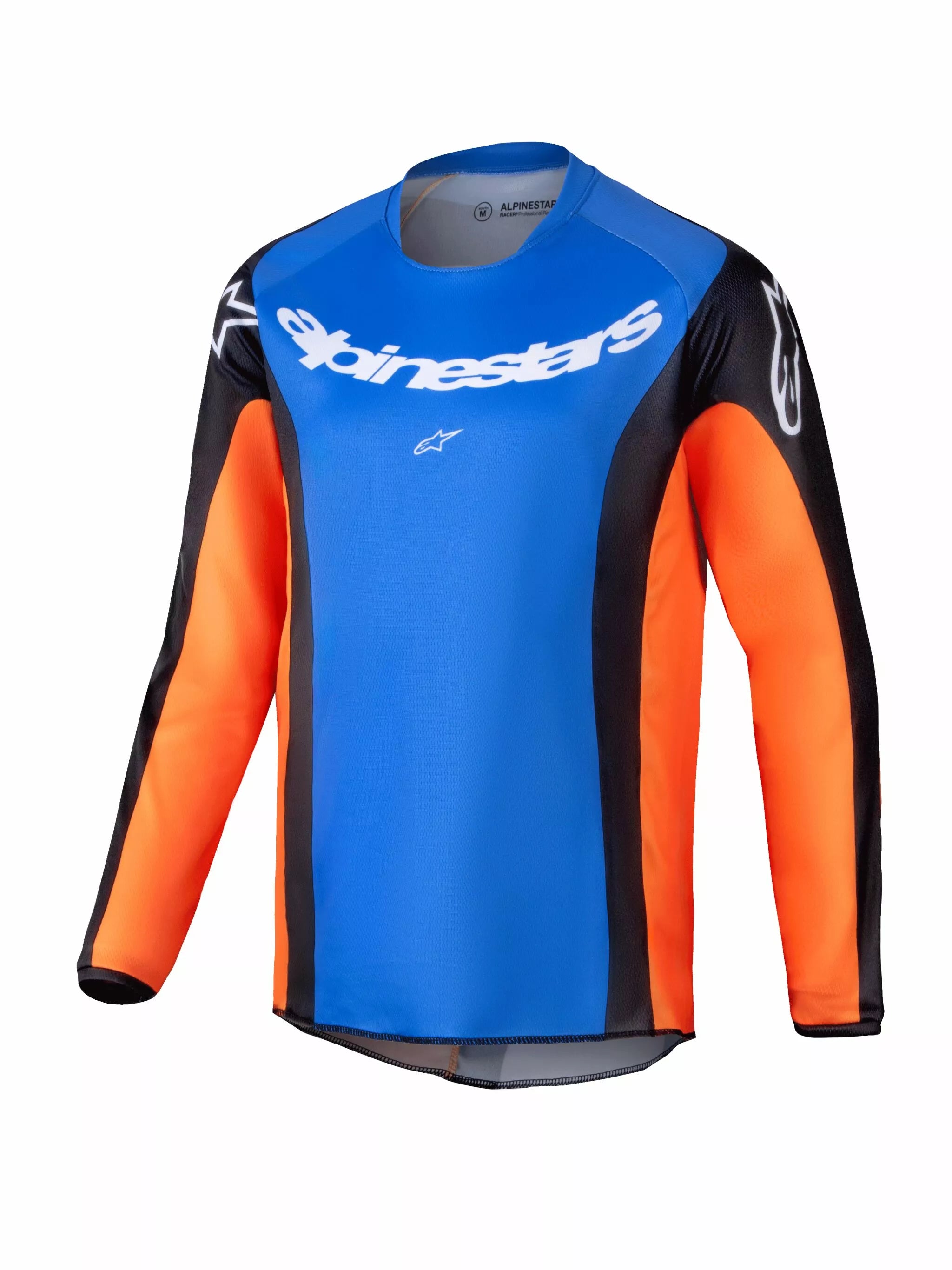 Alpinestars Youth Racer Melt Jersey Blue/Orange