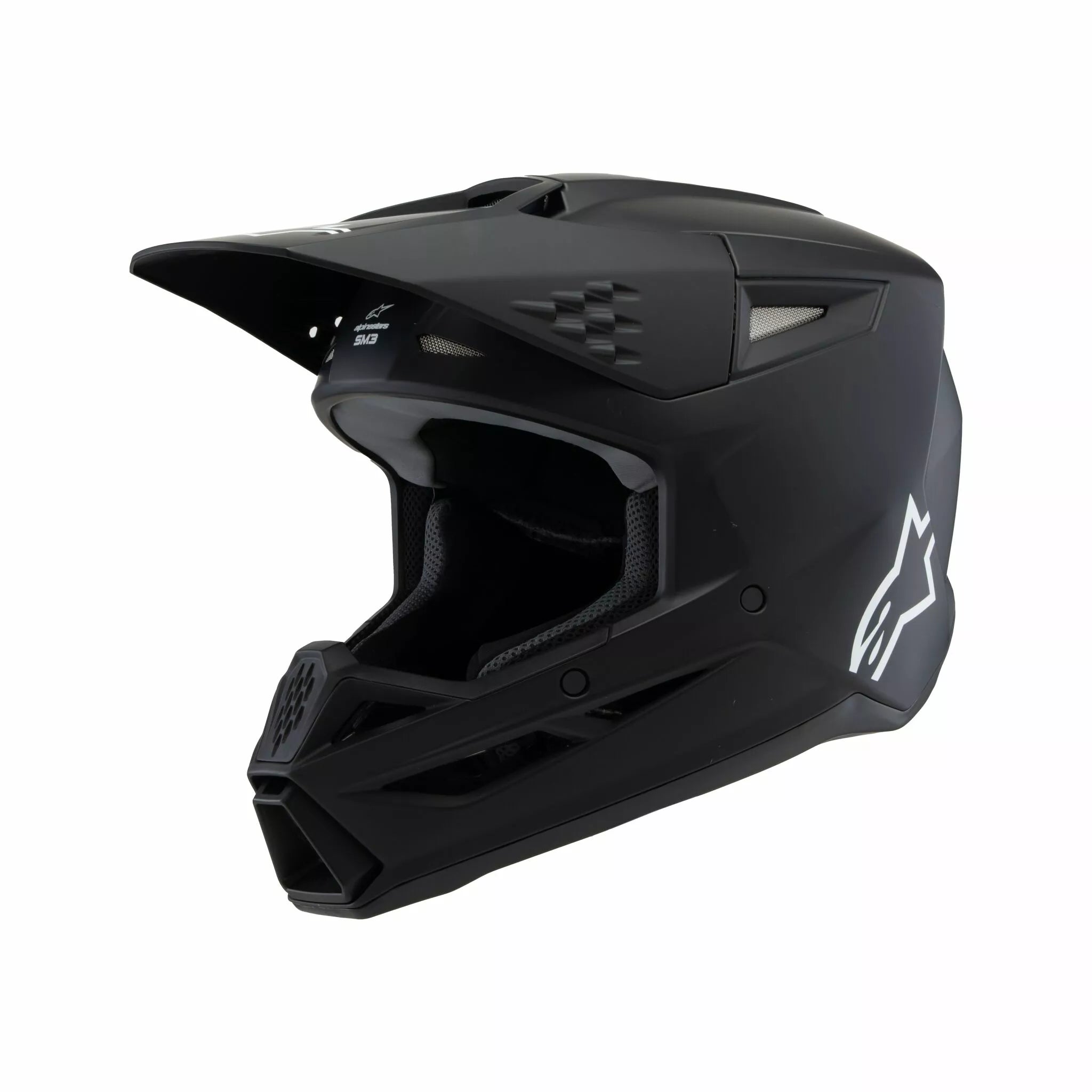 Alpinestars Youth S-M3 Solid Helmet Black