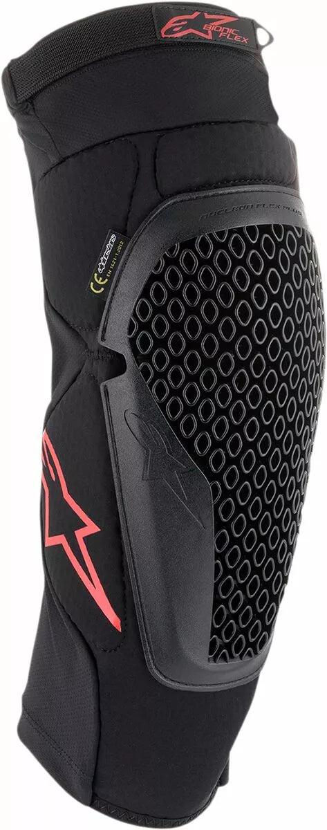 Alpinestars Bionic Flex Knee Protectors Black/Red