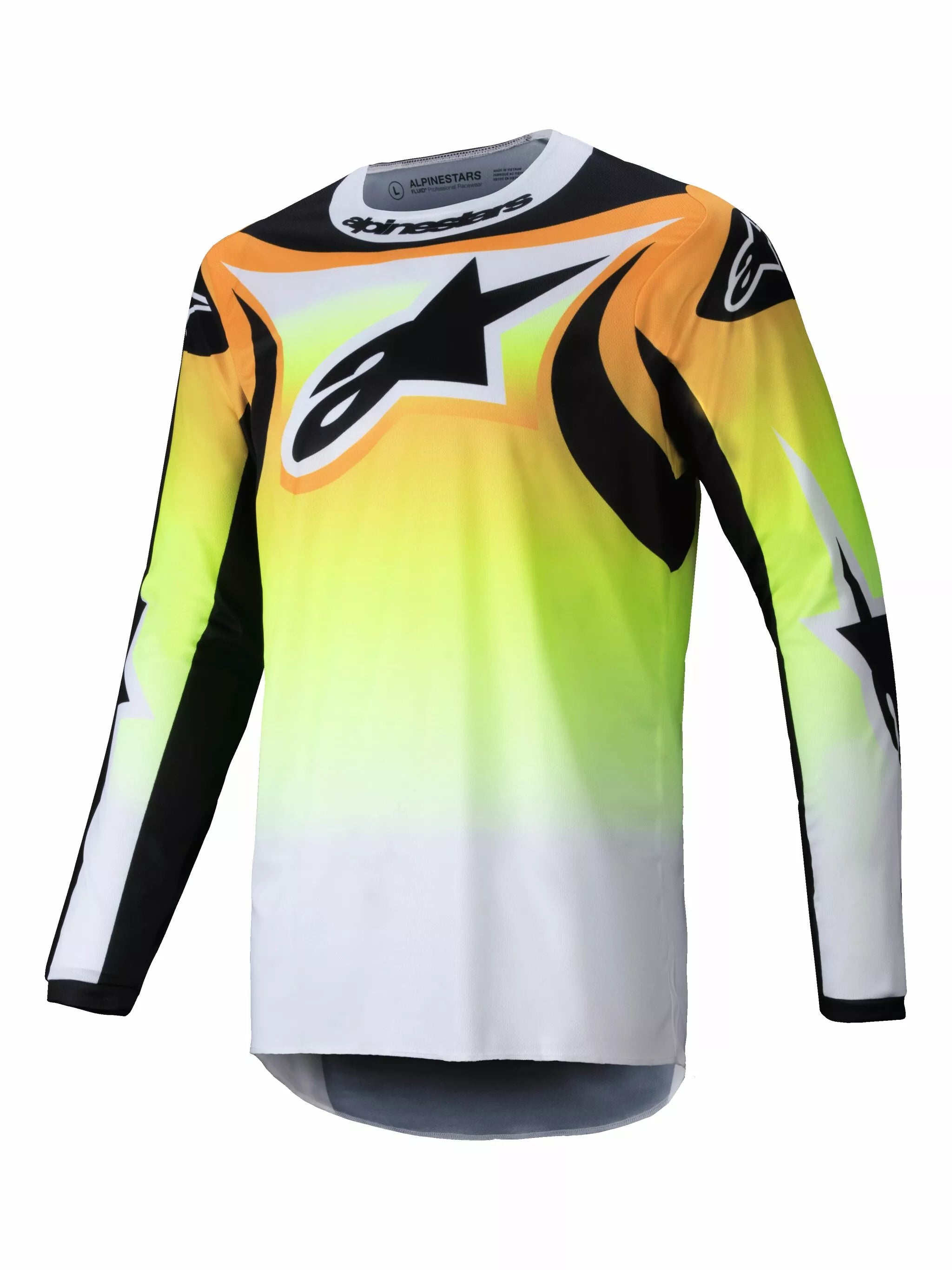 Alpinestars Fluid Wurx Jersey Black/Yellow