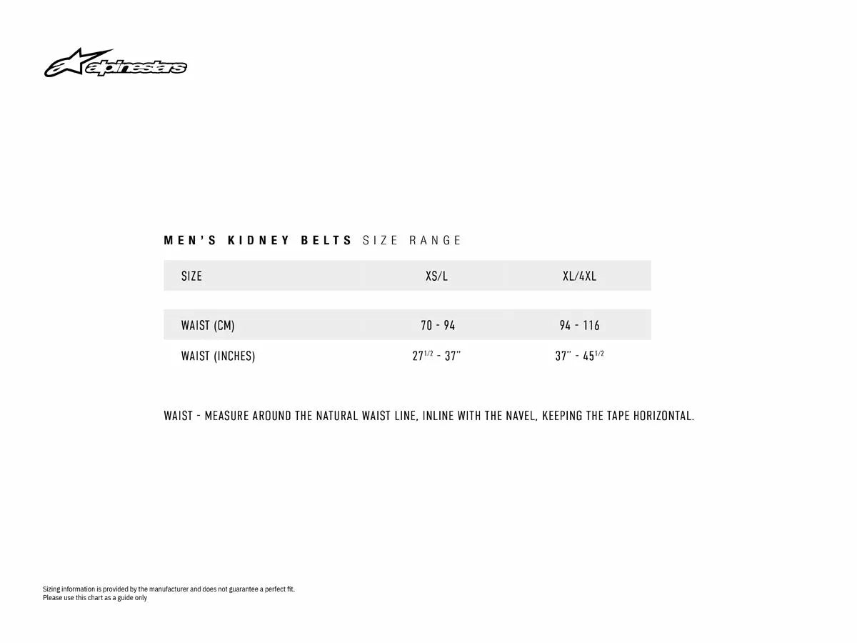 Alpinestars Sequence Kidney Belt