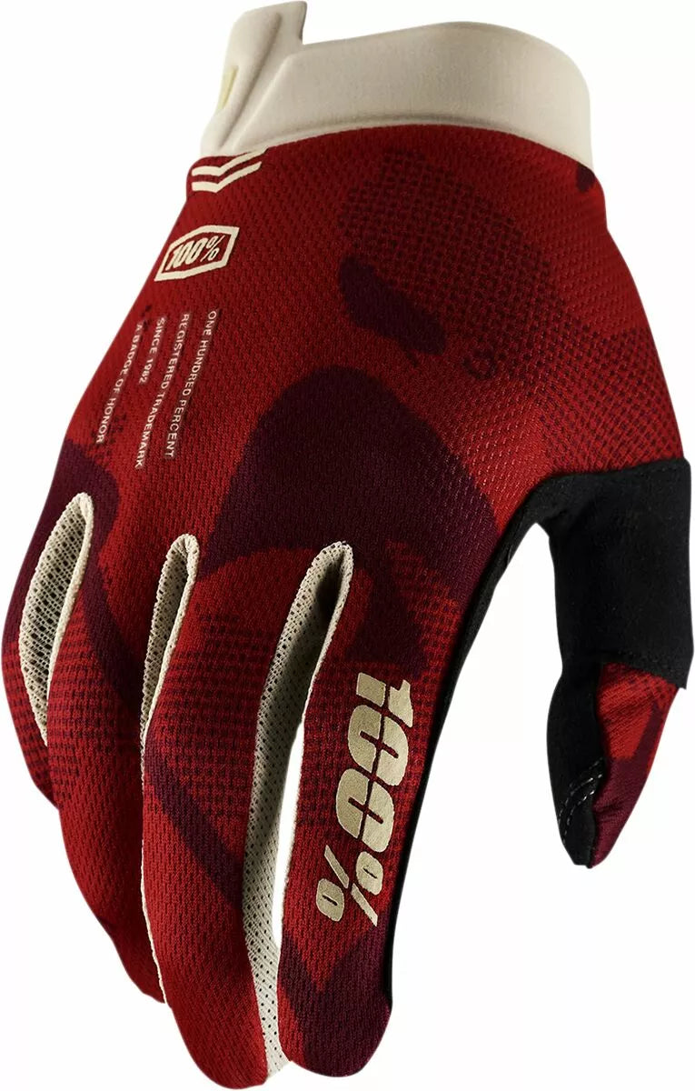 100% Itrack Gloves Terra