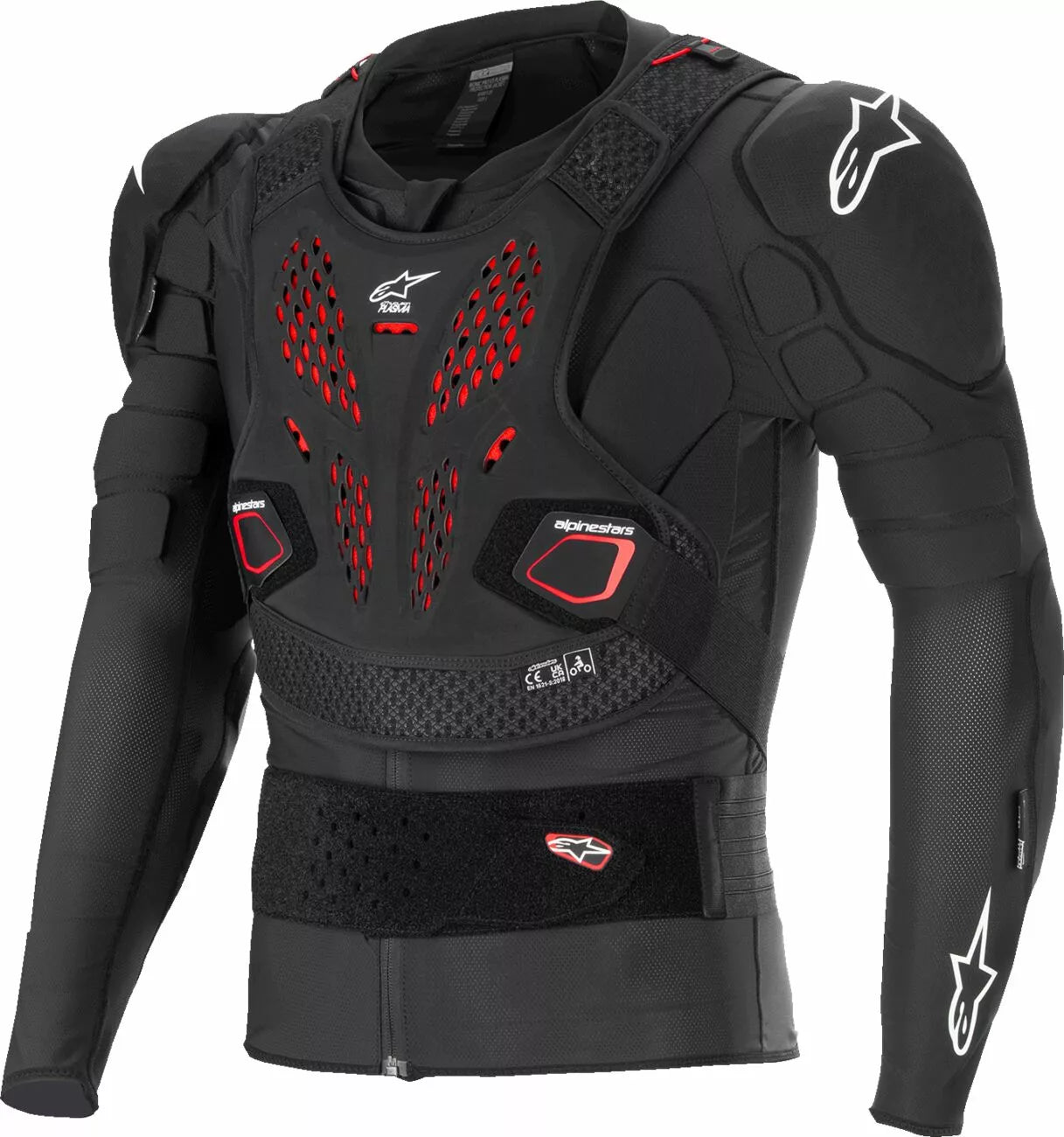 Alpinestars Bionic Pro V3 Plasma Protection Jacket Black/Red/White