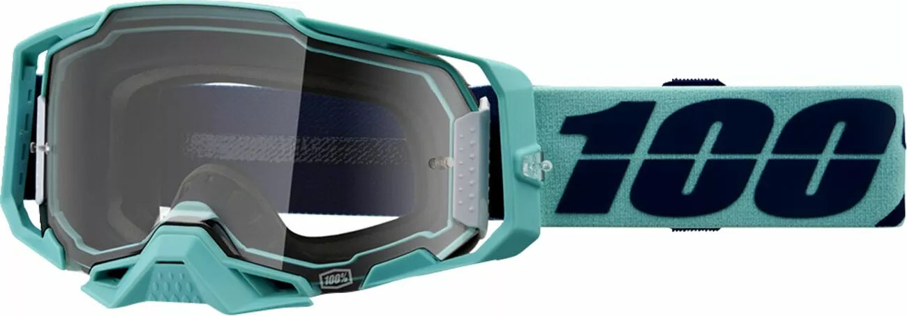 100% Armega Goggles Teal