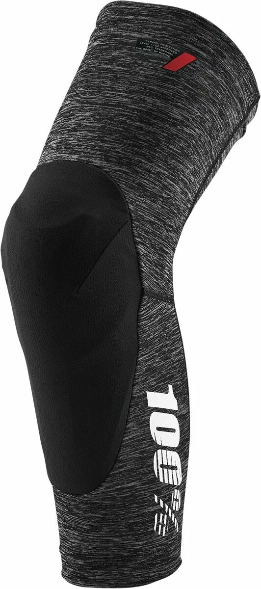 100% Teratec Knee Guards Black/Gray