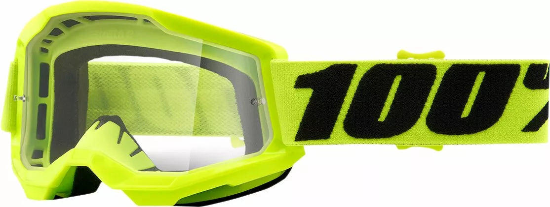 100% Youth Strata 2 Goggles Yellow