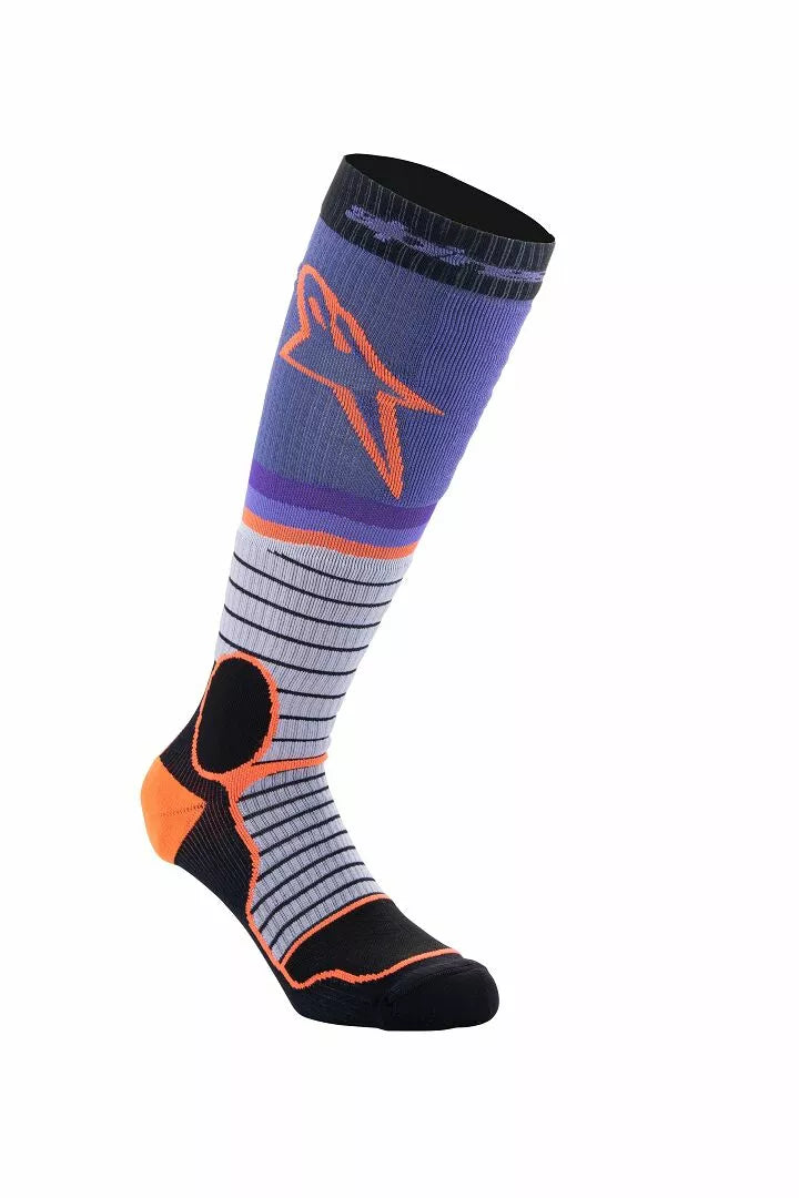 Alpinestars Mx Pro Socks Black/Gray/Orange/Purple