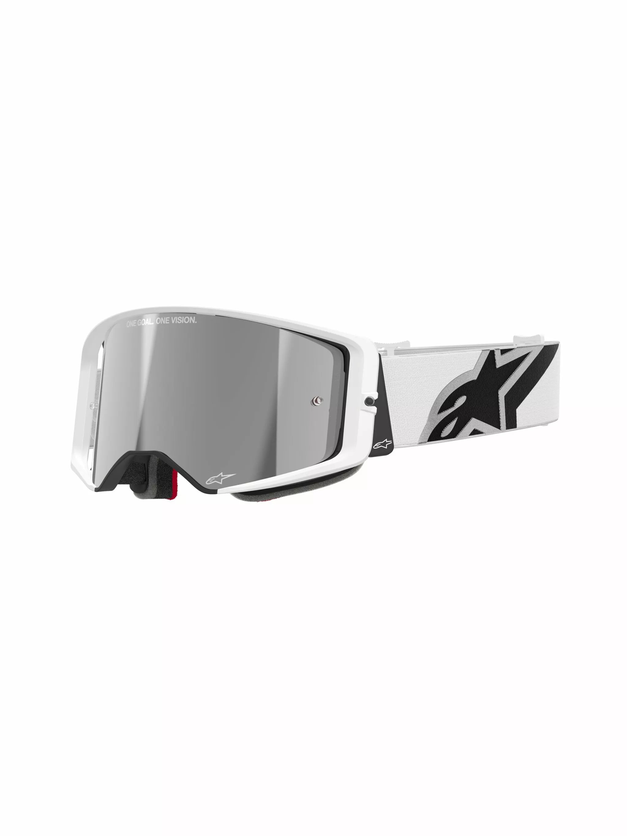 Alpinestars Goggles Supertech Corp Abs Vision Goggle Gray/White