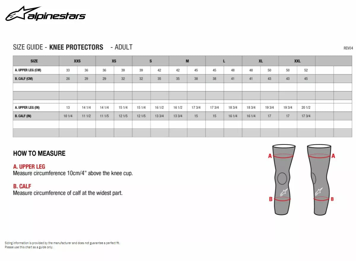 Alpinestars Sx-1 V2 Knee Protectors