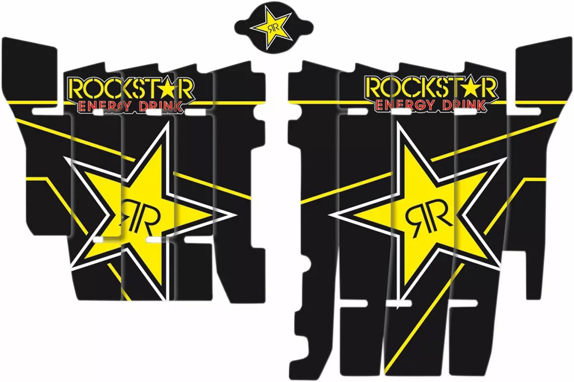 Blackbird Racing Rockstar Rad Louver Decals