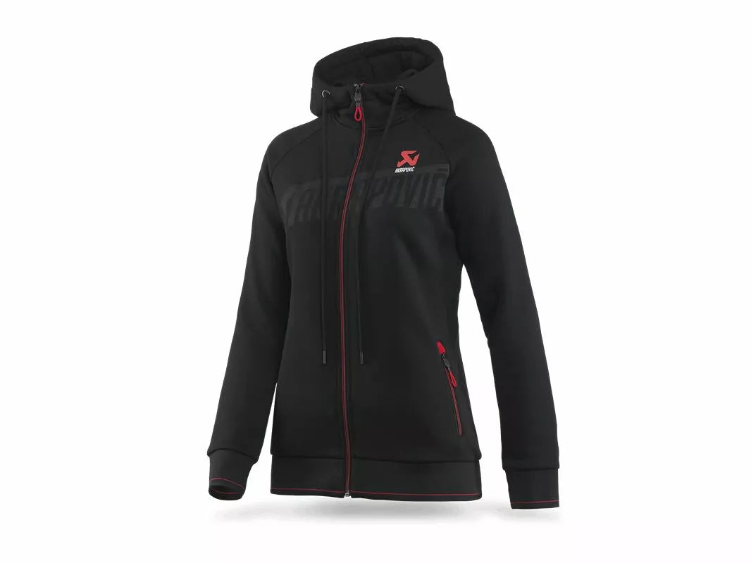 Akrapovic Women'S Corpo Full-Zip Hoody Black