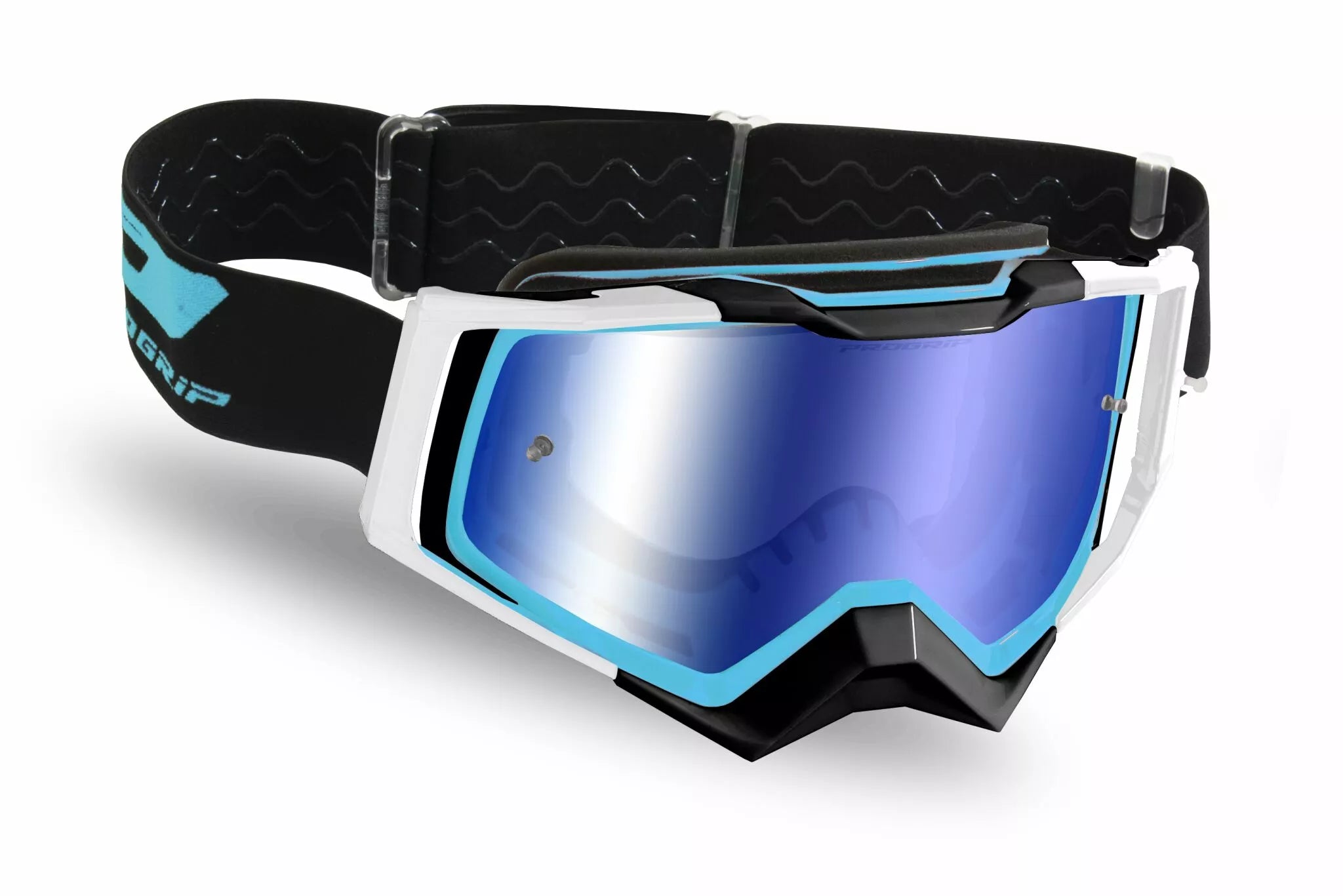 Pro Grip 3309 Rapid Goggles Black/Turquoise/White