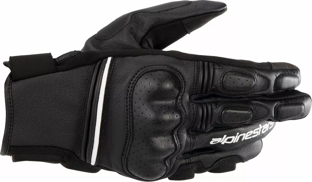 Alpinestars Phenom Leather Gloves Black/White