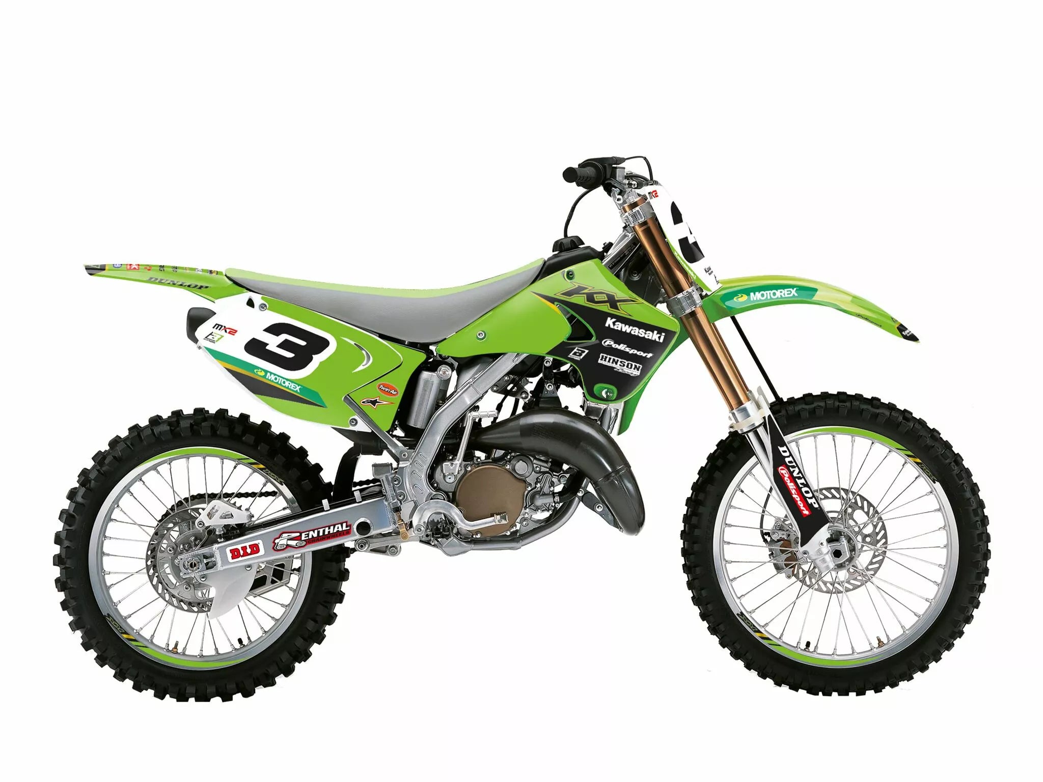 Blackbird Racing Graphic Kit Team Kawasaki 2021