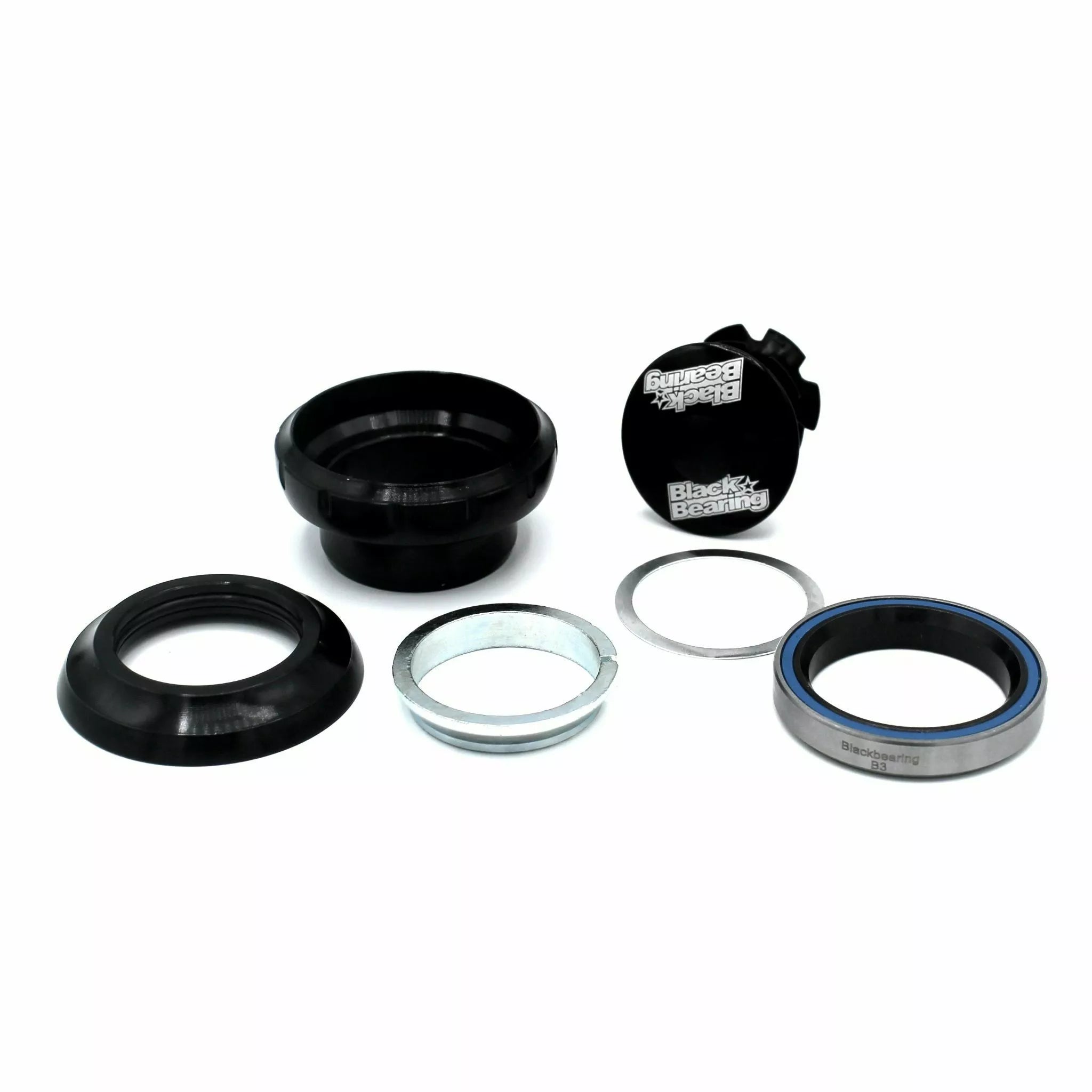 Black Bearing Headset Bearing Upper & Lower