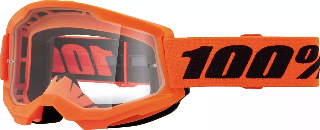 100% Strata 2 Junior Goggle Orange