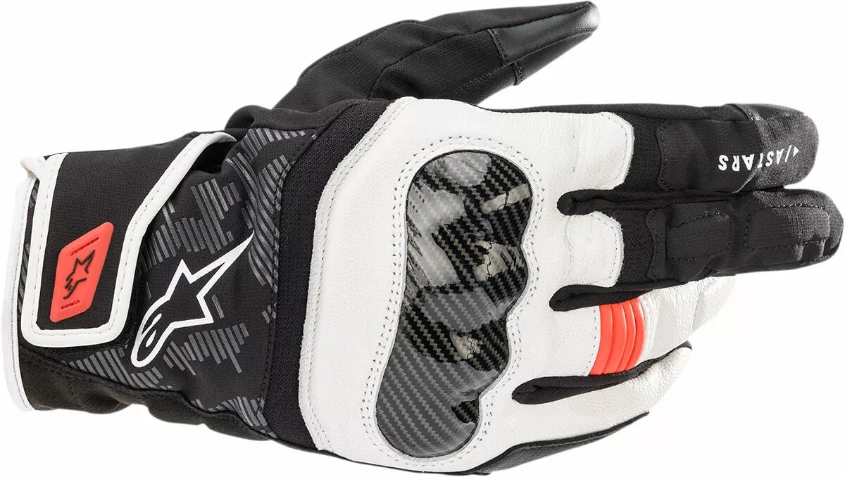 Alpinestars Smx Z Drystar® Gloves Black/White/Fluorescent Red