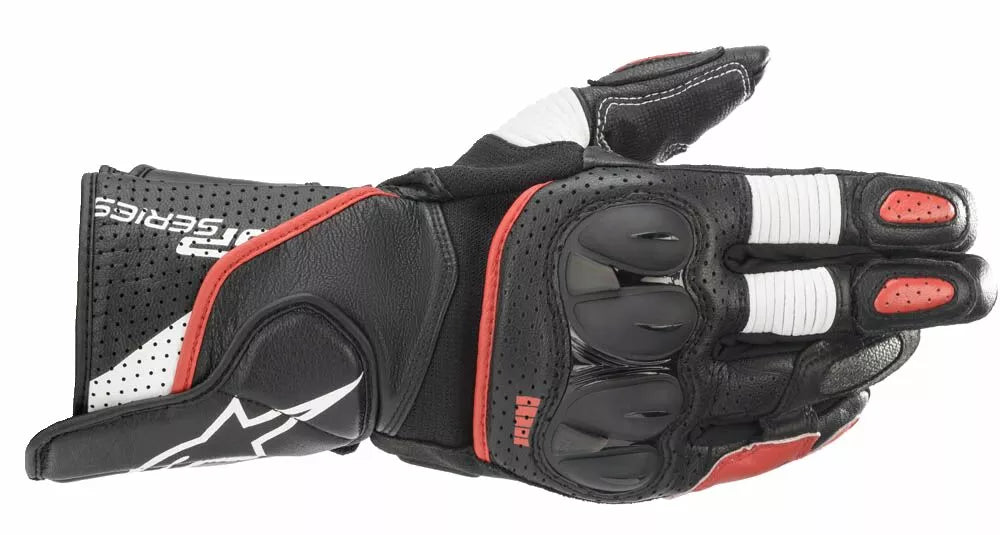 Alpinestars Sp-2 V3 Leather Gloves Black/Red/White