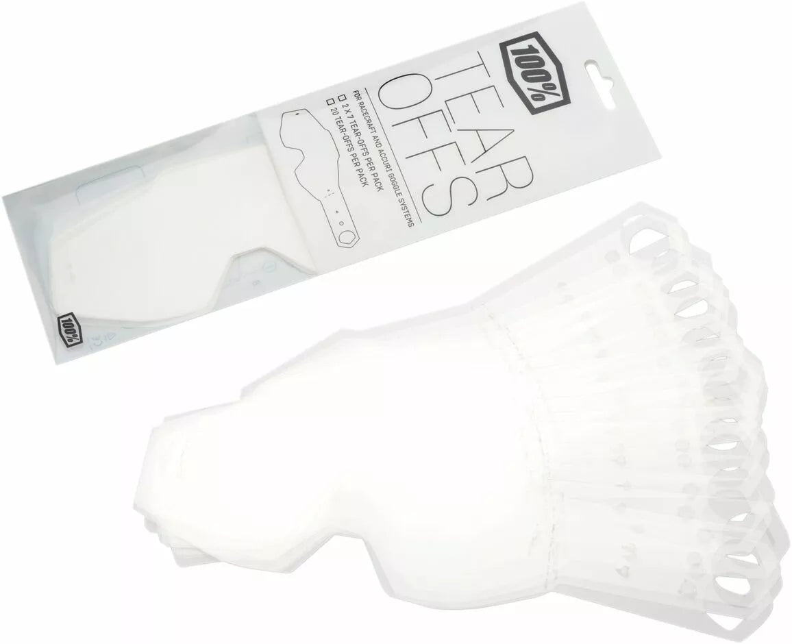 100% Accuri Junior Goggle Tear-Offs